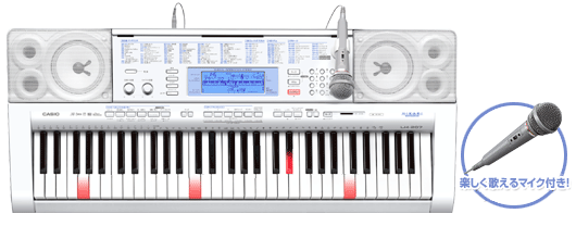 LK-207 - 光ナビゲーションキーボード - 電子楽器 - CASIO