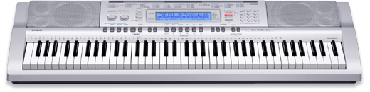 大人気商品 CASIO カシオ WK-210 ベーシックキーボード ７６鍵盤