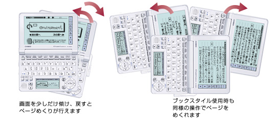 片手でらくらくページめくり　項目送り